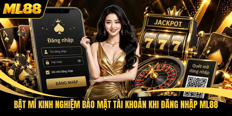 Bật mí kinh nghiệm bảo mật tài khoản khi đăng nhập ML88