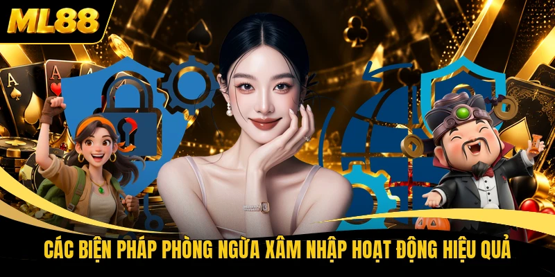 Các biện pháp phòng ngừa xâm nhập hoạt động hiệu quả